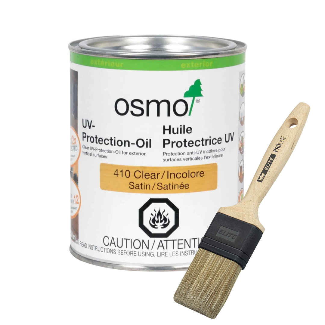 Osmo UV‑Protection Oil – Clear Natural Oil Finish, 750 ml – Ideal for Cedar Planters