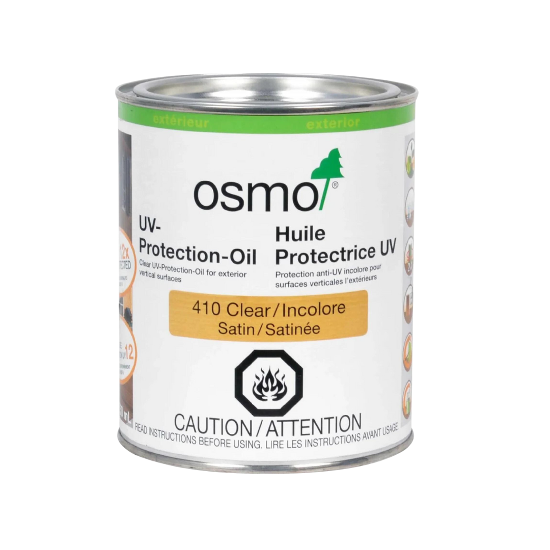 Osmo UV‑Protection Oil – Clear Natural Oil Finish, 750 ml – Ideal for Cedar Planters
