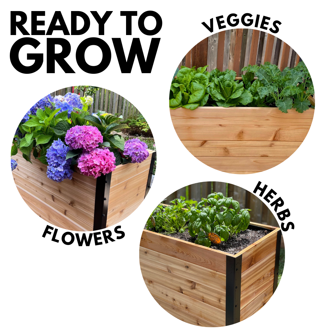 18" x 36" Raised Garden Bed - 30" TALL